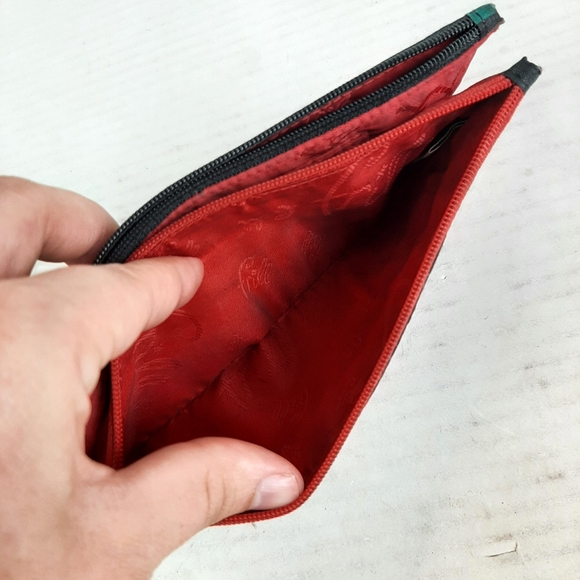 🛍Vera Bradley “From A to Vera” Magnetic Double Zip Envelope Wallet Clutch - Picture 6 of 6